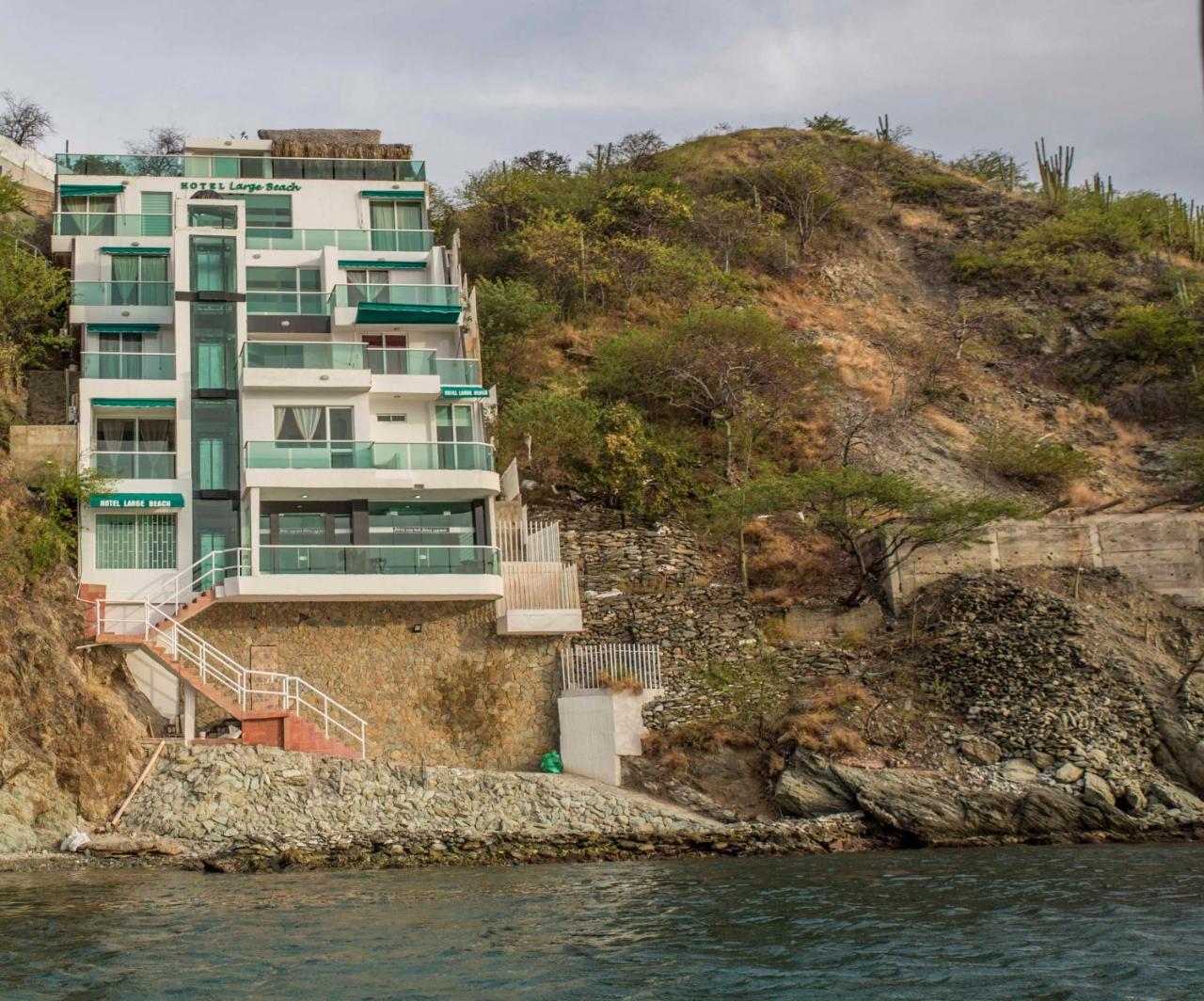 Hotel Large Beach Taganga Exterior foto